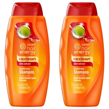 MAKARIZO 峇里島 纖維療法調理洗髮精 04 橄欖  170ml  2瓶