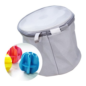 HIKOYA 和彥家 日式呵護型漂浮內衣洗衣袋組 加厚網布  白色  1組