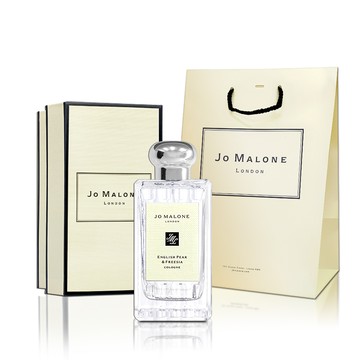 JO MALONE 英國梨與小蒼蘭古龍水 100ML 工藝玻璃限量版 贈原廠提袋