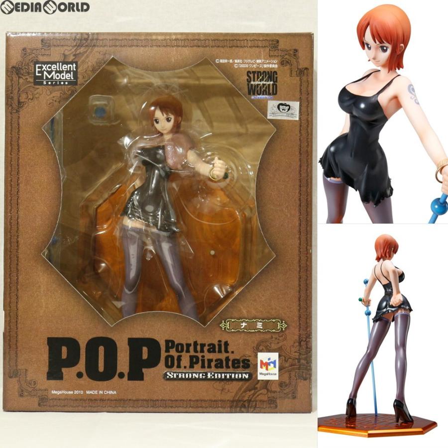 中古即納』{FIG}Portrait.Of.Pirates P.O.P STRONG EDITION ナミ ONE PIECE(ワンピース) STRONG  WORLD 1/8 完成品 フィギュア メガハウス(20110416) | LINEブランドカタログ