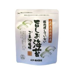 酸処理していない旨しお海苔（8切40枚） ムソー