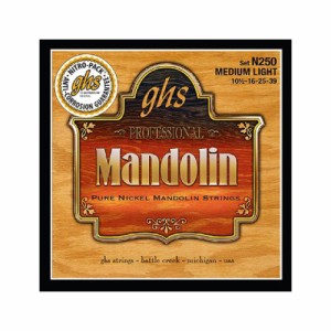 GHS N270 PURE NICKEL MANDOLIN 011-041 Medium マンドリン弦