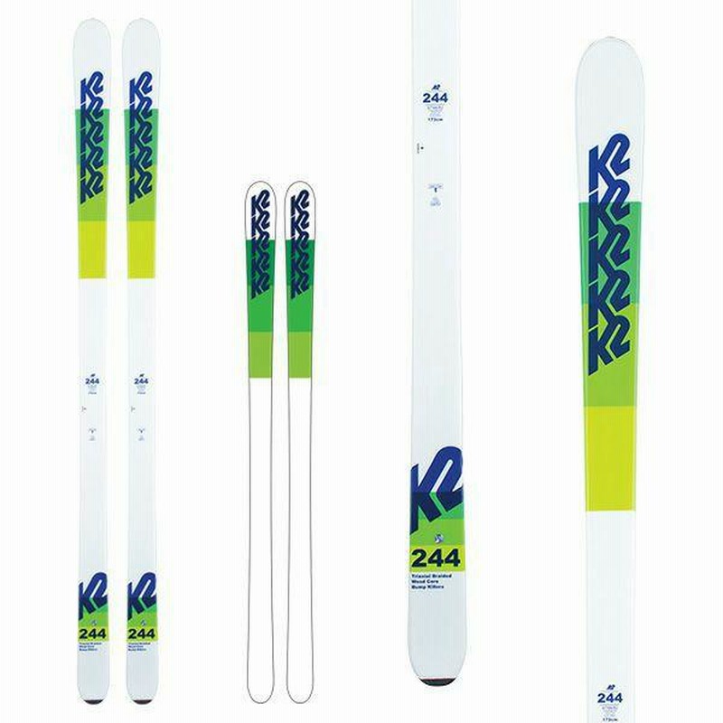 K2 244 モーグル板 モーグル スキー板 K2 244の通販 by ミクショップ's shop｜ラクマ