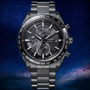 CITIZEN 星辰鈦金屬 光動能電波計時手錶 1212購物節 送禮推薦 AT8294-59E