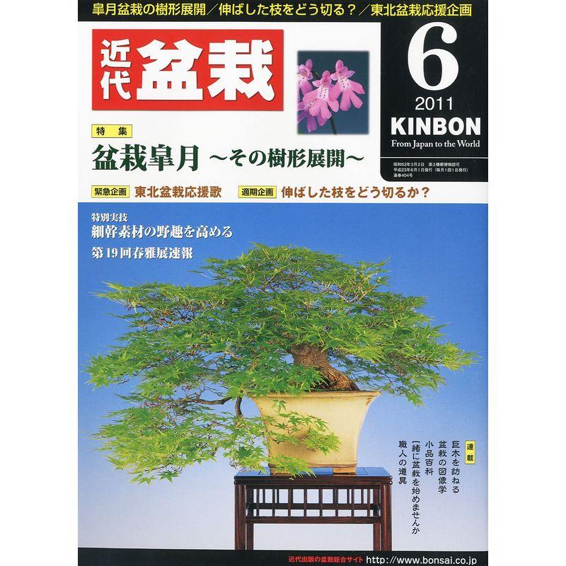 近代盆栽 2011年 06月号 雑誌