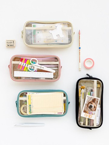 Momossi Window Flat Pencil Case