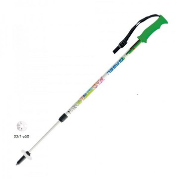 【義大利專業登山杖】Gabel_鋁合金二節內鎖式登山杖_Energy