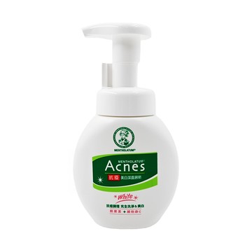 MENTHOLATUM 曼秀雷敦 Acnes 抗痘美白潔面慕斯  豐盈泡沫  徹底洗淨毛孔污垢  150ml  1瓶