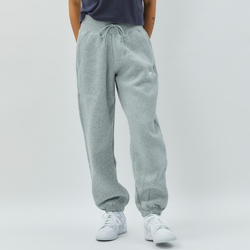 Nike As W Nsw Phnx Flc Hr Os Pant 女 灰 高腰 刷毛 長褲 DQ5888-063