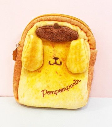 【震撼精品百貨】Pom Pom Purin 布丁狗~布丁狗化妝包-吐司麵包#25483