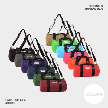 【OUTDOOR】ORIGINALS美式經典波士頓圓筒包L 16.7L超大容量 可背可提 防水 抗撕裂材質