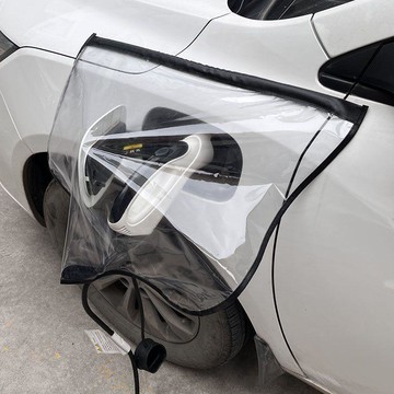 💛臺灣有貨🚀🚀💛免運💛可開發票💛充電槍防雨罩新能源汽車充電樁防護罩擋雨水防漏電防水罩通用神器