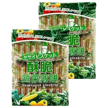 Chiao-E 巧益 酥脆蔬菜薄餅  270g  2袋