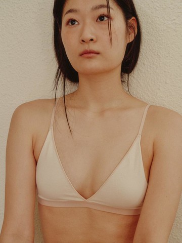 Triangle Soft Bamboo Bra [Pink]