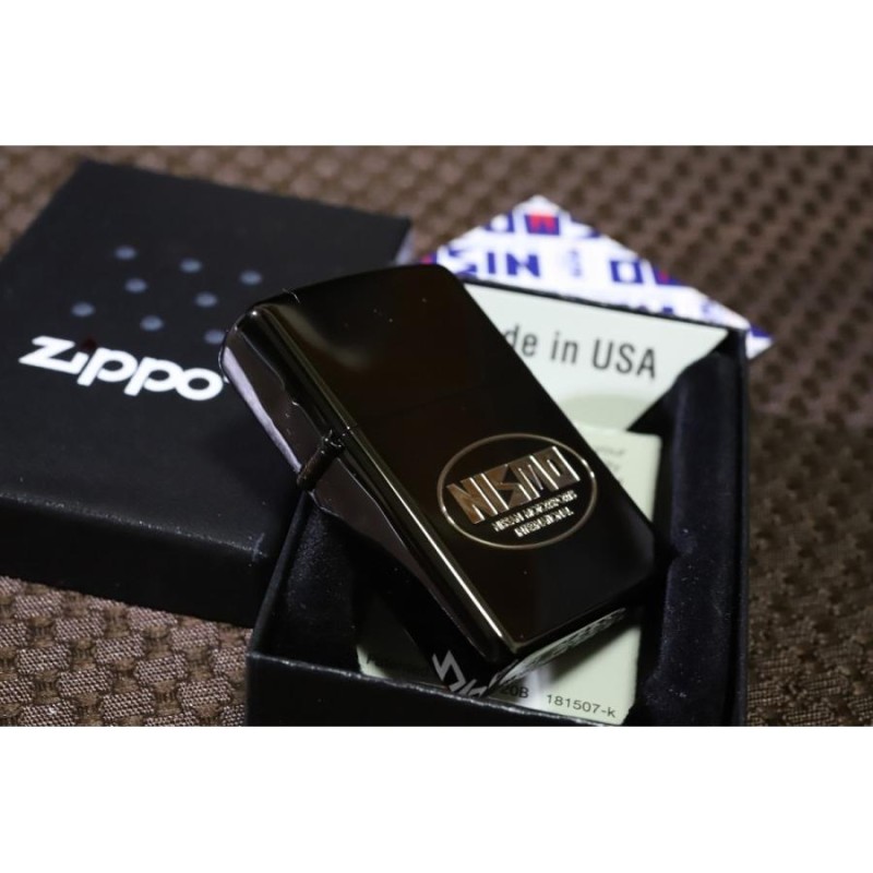 Zippo ジッポ ジッポー ライター ZIPPER ZIPPO イオンブラック-