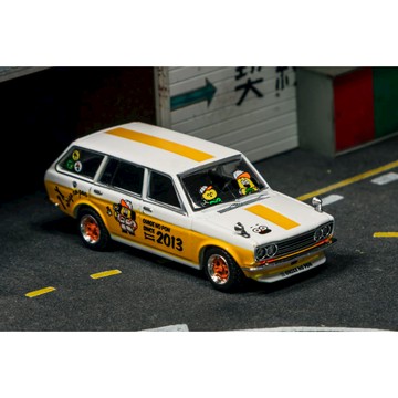 Tarmac 1/64 達特桑 Datsun Bluebird 510 旅行車 OHIGE no PON 得勝 模型車