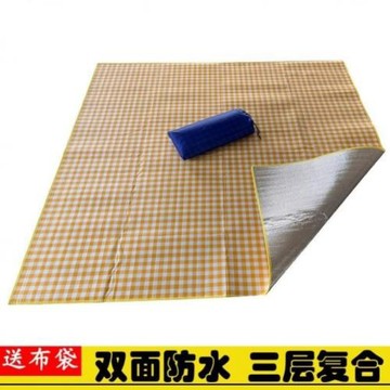 擺地攤專用布加厚防水防潮地墊戶外墊子便攜野餐墊露營坐墊沙灘墊