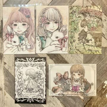 復古主題卡 5 件套