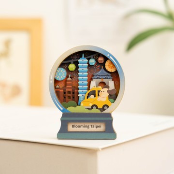 【微風景磁鐵-綻放台灣】台灣紀念品 / 磁鐵 / 居家裝飾