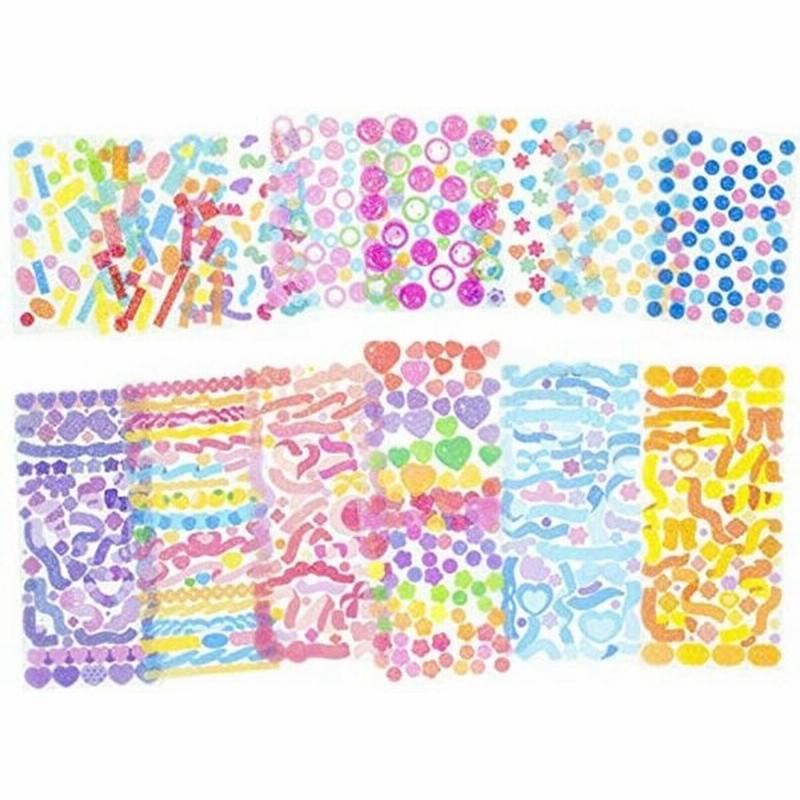 手帳ステッカー 手帳シール シール プラスチックステッカー 防水シール 可愛いステッカー デコレーションステッカー リボンステッカー 装飾用 通販 Lineポイント最大0 5 Get Lineショッピング