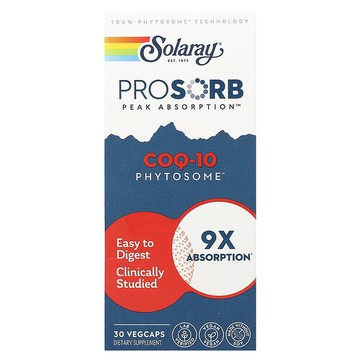 Solaray, 輔酶 Q-10 磷脂複合物，200 毫克，30 粒素食膠囊