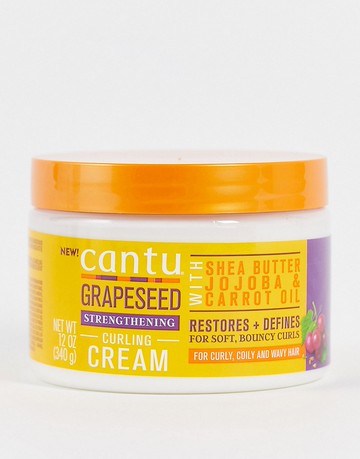 Cantu Grapeseed Curling Cream 340g-No colour