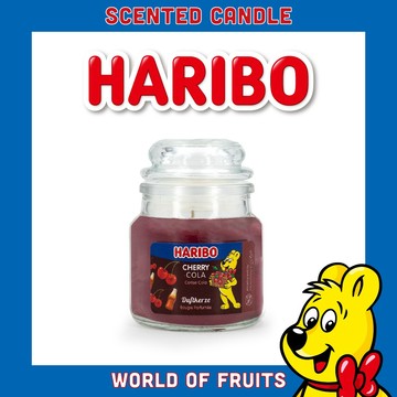【HARIBO】HARIBO CANDLE 櫻桃可樂香氛蠟燭85g-廠商直送