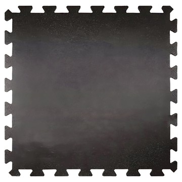 XPE健身地墊巧拼 0.8cm 低密度聚乙烯 健身房/居家使用  54 x 54cm  黑色  1個