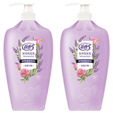 花香5 舒緩平衡洗髮乳 薰衣草玫瑰 1.1kg  2瓶