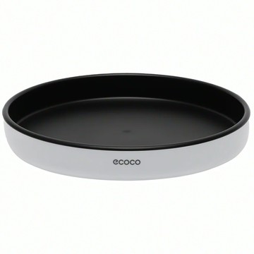 ecoco 意可可 旋轉收納盒 小號 PP TPR材質 黑色  1個