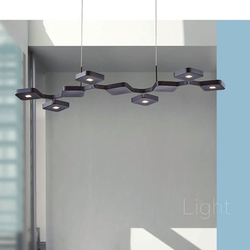 工業風LED造型吊燈 41-21011