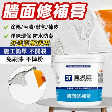 秒发💯耐用50年💯牆面修補膏 補牆填縫劑 白色膩子膏 內牆塗料 修牆漆 防水補牆膏 防霉 裂痕修復膏 補牆膏 隔日達