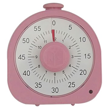 貓太子 兒童學習自律定時器 NG7079A 142g  櫻花粉  1個