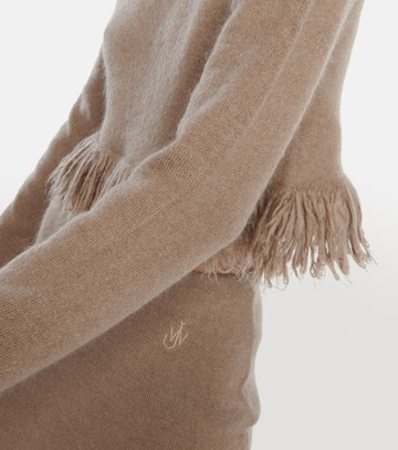JW Anderson Tassel-trimmed mohair-blend sweater