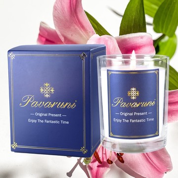 【美國Pavaruni】天然植物大豆香氛蠟燭禮盒 空性之花