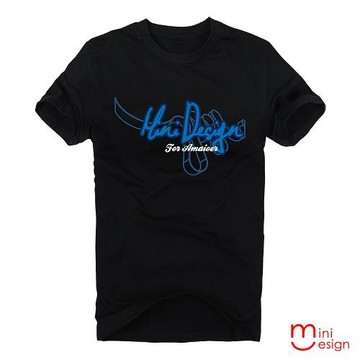 Minidesign-MiniDesign個性街頭潮流設計短T 五色