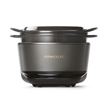 【VERMICULAR】IH鑄鐵電子鍋 (三色可選) ，再送木磁力鍋墊 飛魚銀