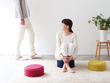 日本製 EXGEL 墊高圓坐墊