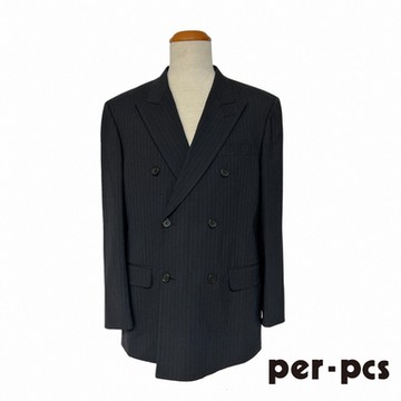 per-pcs 英倫紳士雙排劍領西裝_黑(800631)