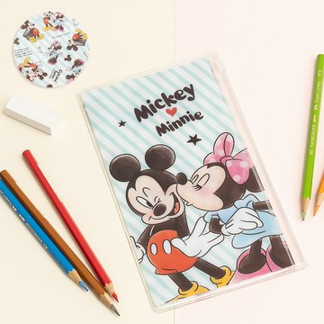 Disney 迪士尼 萬用口罩夾鏈收納袋 BF513D-6  21 x 12cm  1個  1個