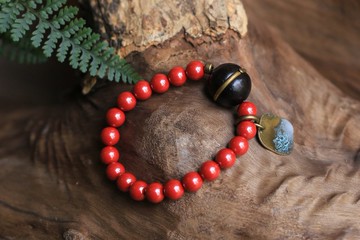 春秋原創設計 | 黑檀鑲黃銅 高含量帝王砂  | 龍年限定 國潮個性