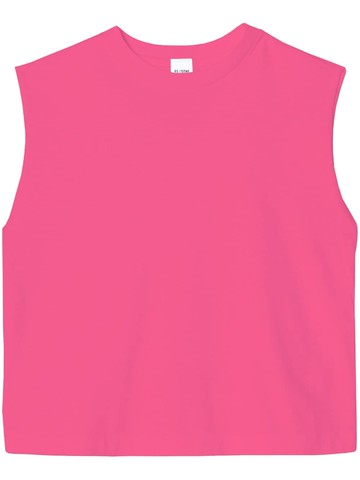 RE/DONE - Baby Muscle tank top - women - Organic Cotton/Recycled Cotton - M - Pink