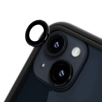 iPhone 14 9H 鏡頭玻璃保護貼 黑