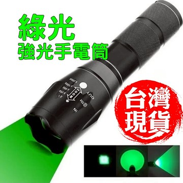 隔日到貨 綠光手電筒 綠色手電筒 可變焦 G700 強光調焦聚光 HL-1310G 手電筒 綠光 微粒子