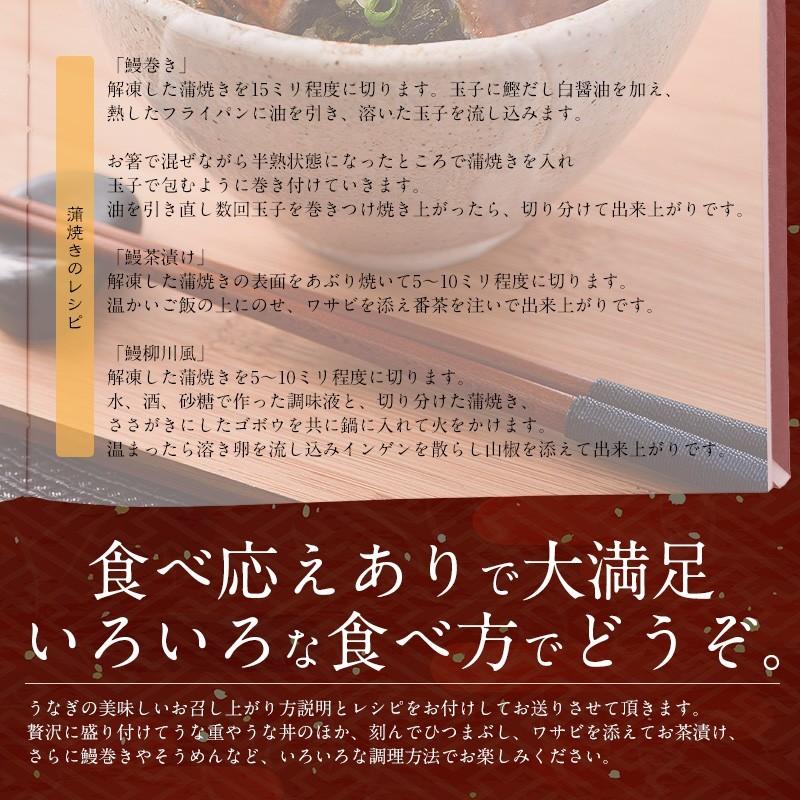 うなぎ 蒲焼き 国産 無頭 特大サイズ 約200g×3尾 ウナギ 鰻 化粧箱 うなぎ蒲焼 贈り物 ギフト グルメ プレゼント お歳暮