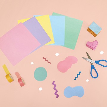 Ching Ching X 簡單生活系列 CW-66 15X15CM單面色紙(50入)