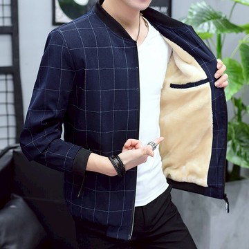 男士外套春秋季新款休閑夾克韓版潮流修身帥氣青少年棒球衣服