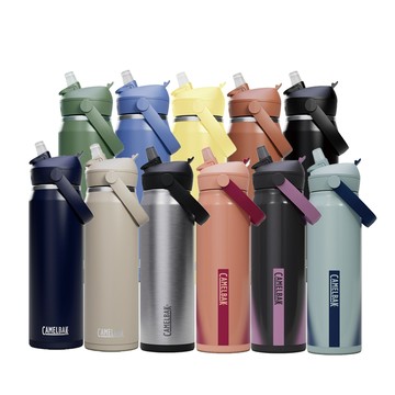 CamelBak 750ml Flip Straw不鏽鋼多水吸管保溫瓶(保冰)