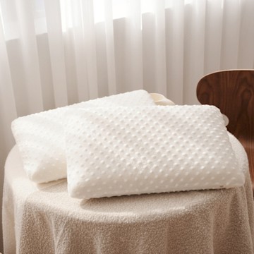 BUHO 3D立體泡泡絨釋壓助眠記憶枕-麵包款(2入/組)