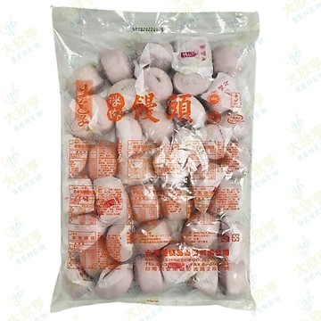 冷凍芋頭風味小饅頭(單一口味全家一箱只能裝9包) 【每顆20公克*40入裝*每包800公克】《大欣亨》B012033